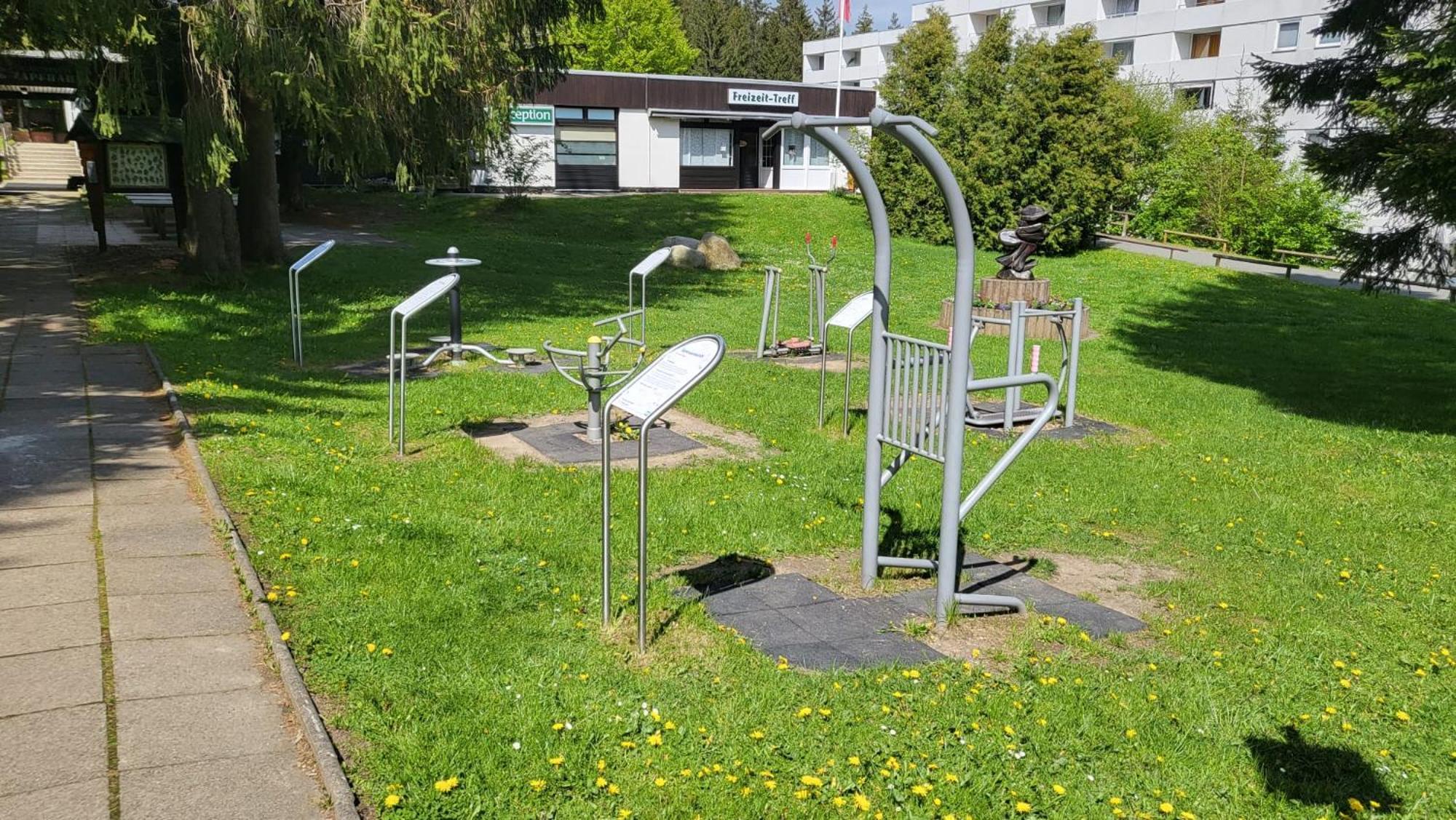Ferienwohnung Bergwichtel Hahnenklee "Super Aussicht" Goslar Bagian luar foto